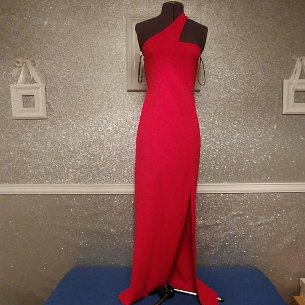 Red Formal Party Dress